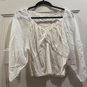 Anthropologie Cream Blouse